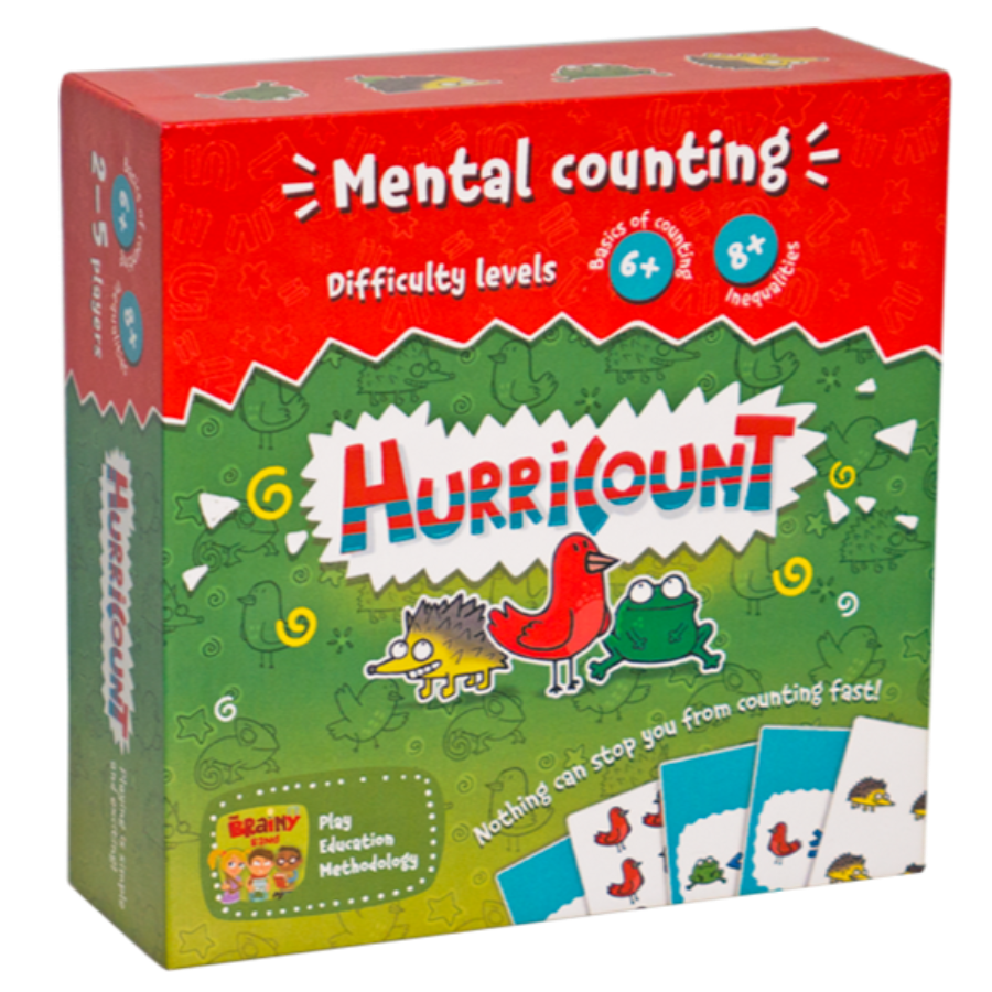HurriCount -matikkapeli, ikäsuositus 6+/8+