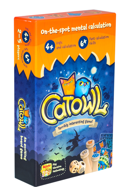 CatOwl math game,  4+/6+ age  