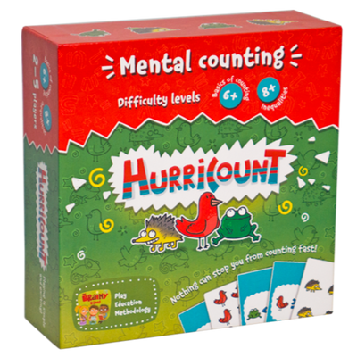HurriCount -matikkapeli, ikäsuositus 6+/8+