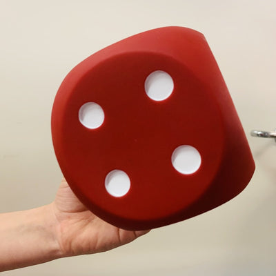 BIG Red dice, 11cm